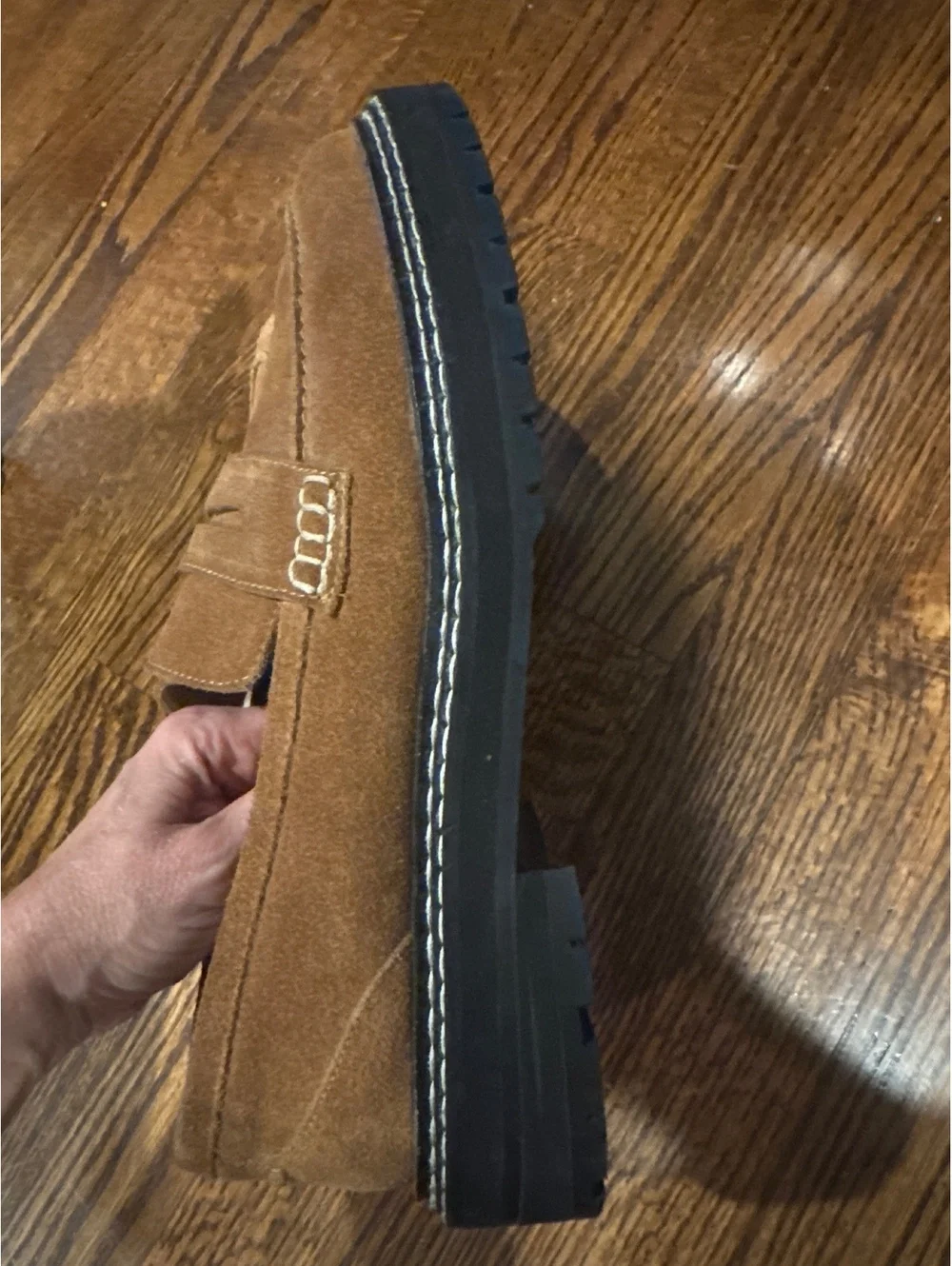 Boden Chunky Cleated Sole Loafers Size 41/9.4